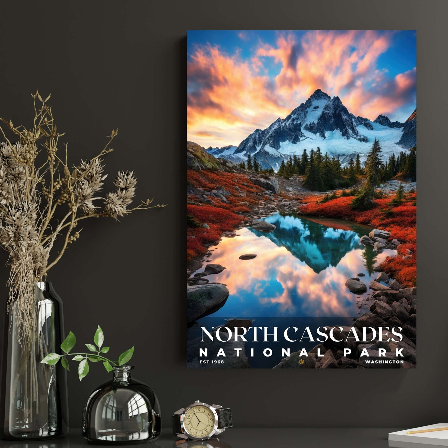 North Cascades National Park Poster | S10