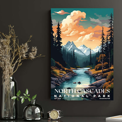 North Cascades National Park Poster | S05