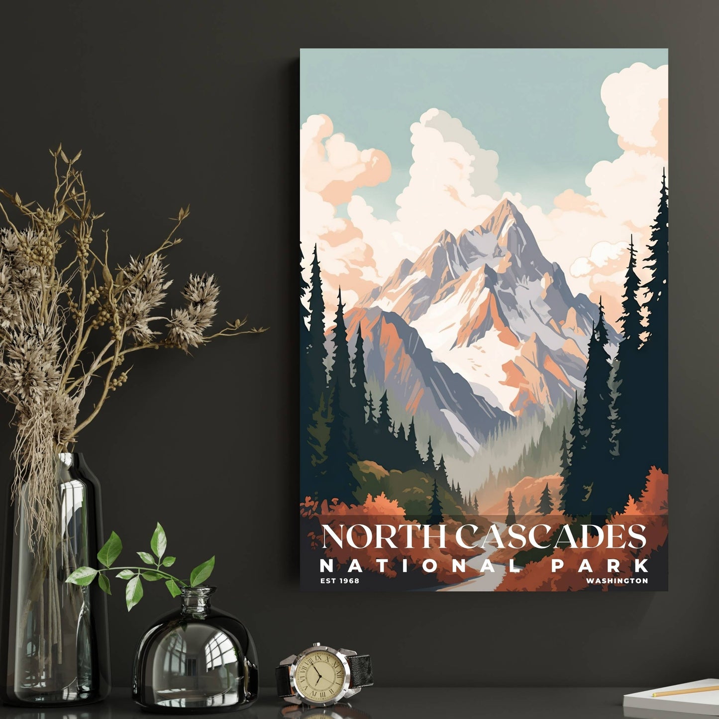 North Cascades National Park Poster | S03