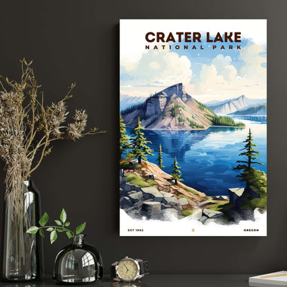 Crater Lake National Park Poster | S08