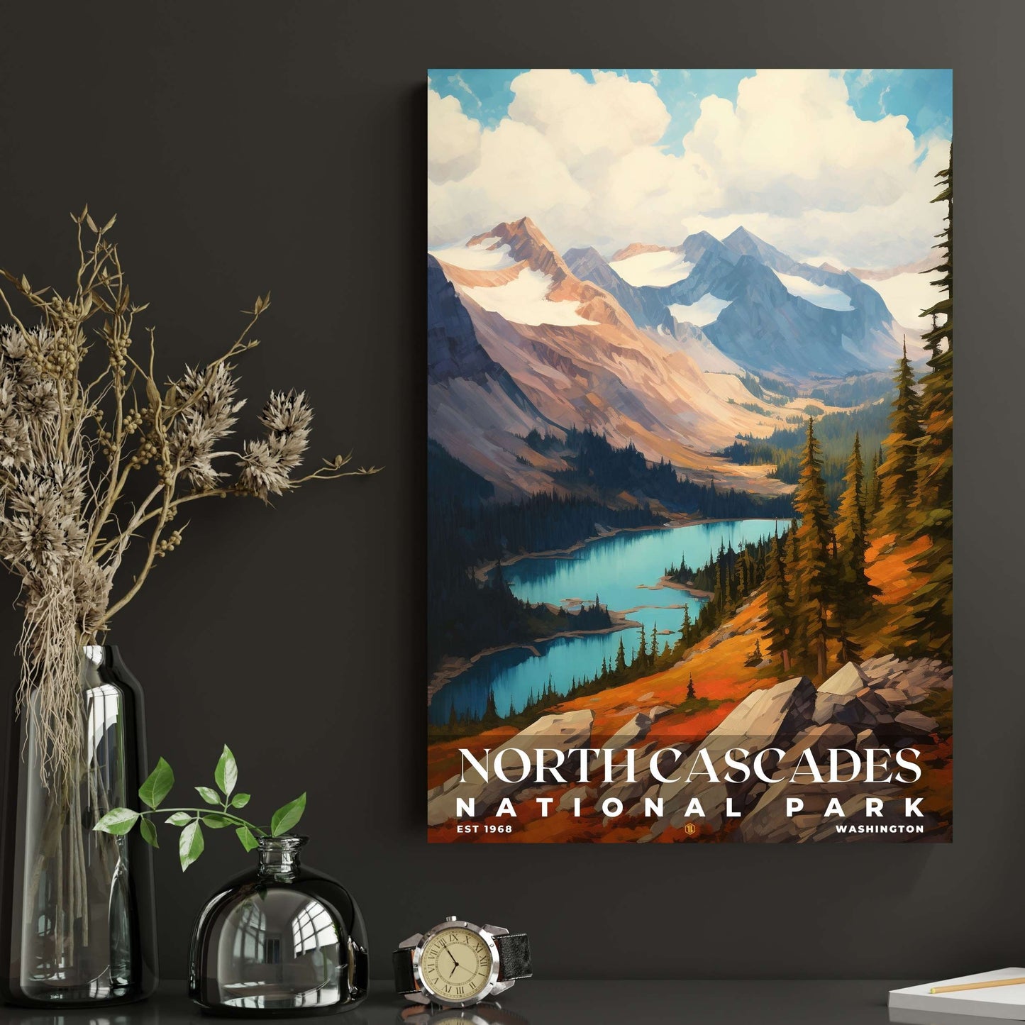 North Cascades National Park Poster | S06