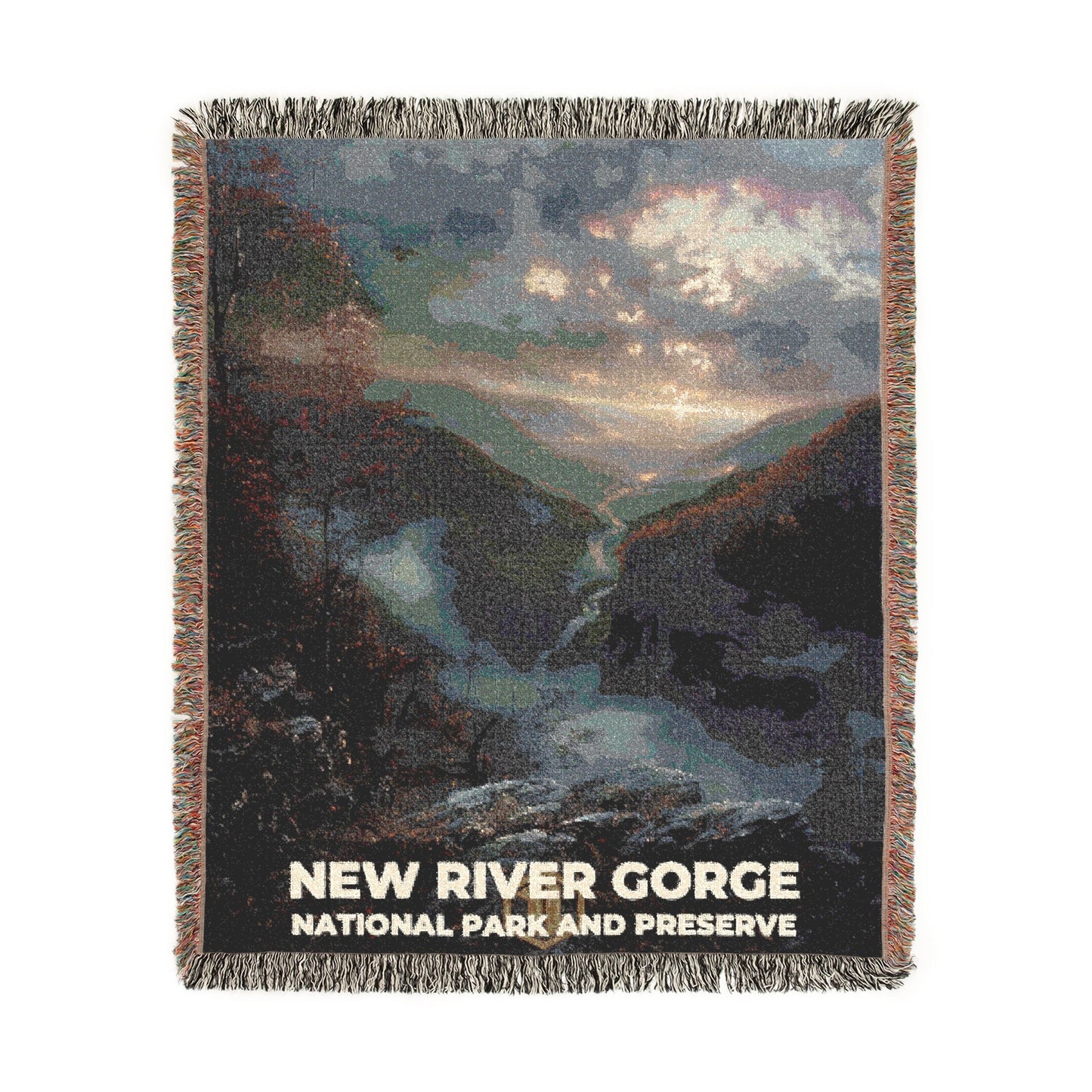 New River Gorge National Park Woven Blanket | S12