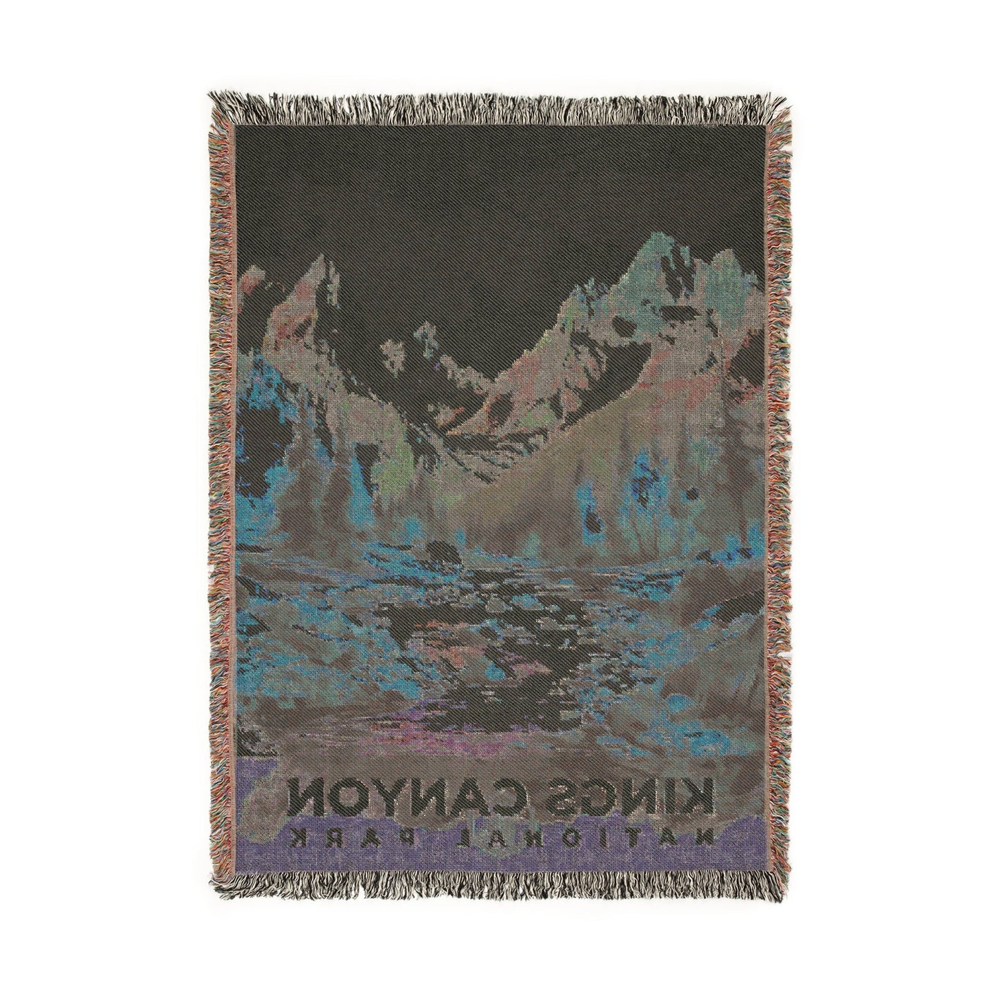 Kings Canyon National Park Woven Blanket | S08