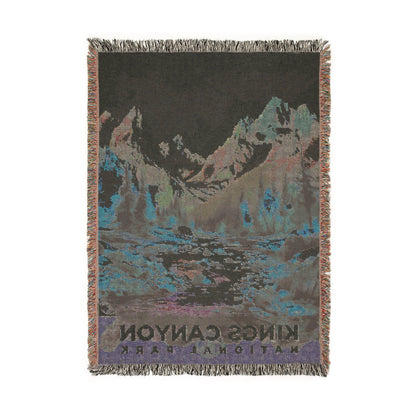 Kings Canyon National Park Woven Blanket | S08