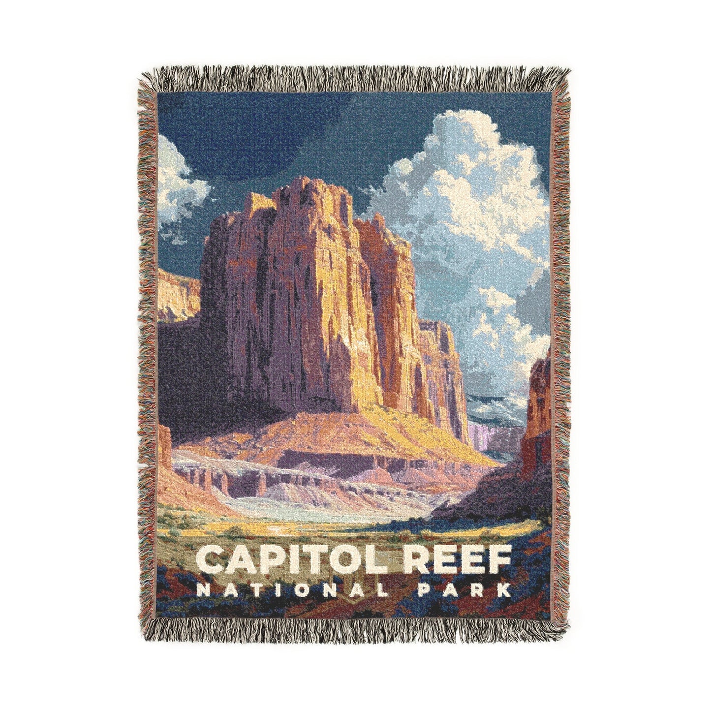 Capitol Reef National Park Woven Blanket | S13