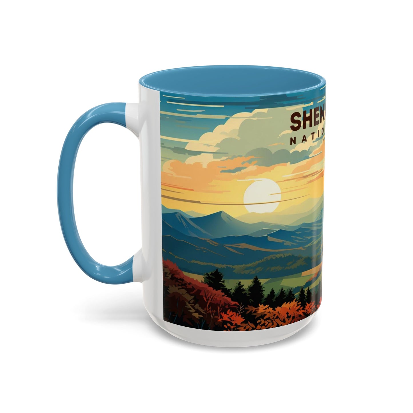 Shenandoah National Park Mug | Accent Coffee Mug (11, 15oz)