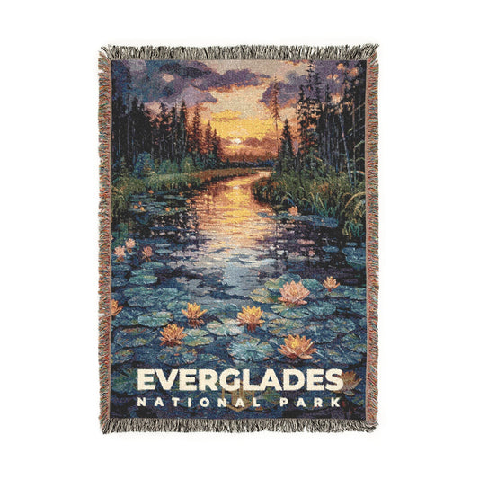 Everglades National Park Woven Blanket | S14