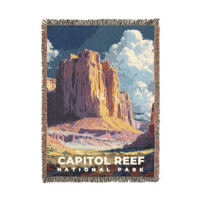 Capitol Reef National Park Woven Blanket | S13