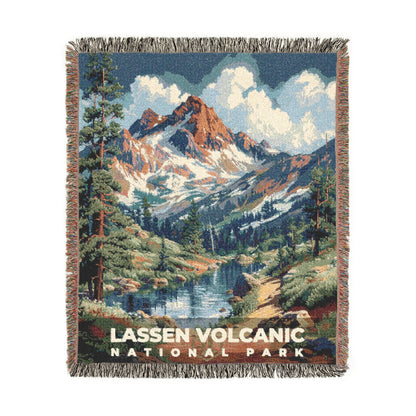 Lassen Volcanic National Park Woven Blanket | S18