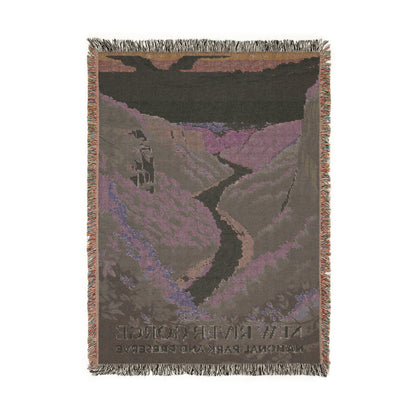 New River Gorge National Park Woven Blanket | S01