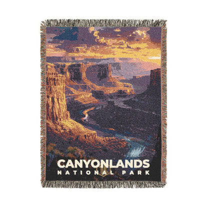 Canyonlands National Park Woven Blanket | S13