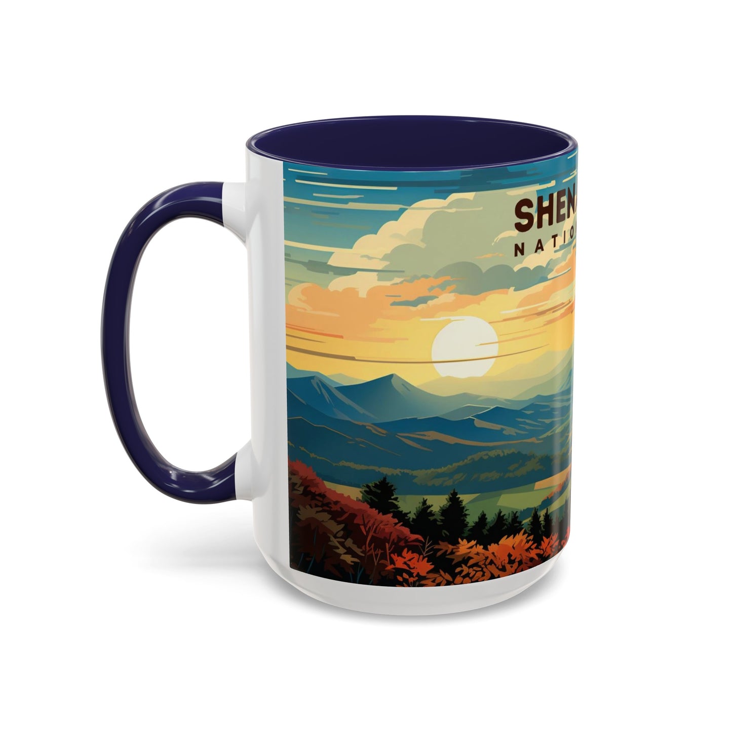 Shenandoah National Park Mug | Accent Coffee Mug (11, 15oz)