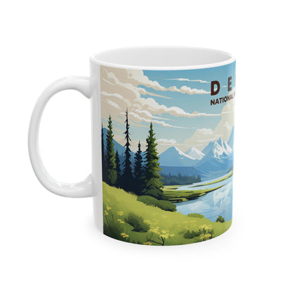 Denali National Park Mug | White Ceramic Mug (11oz, 15oz)