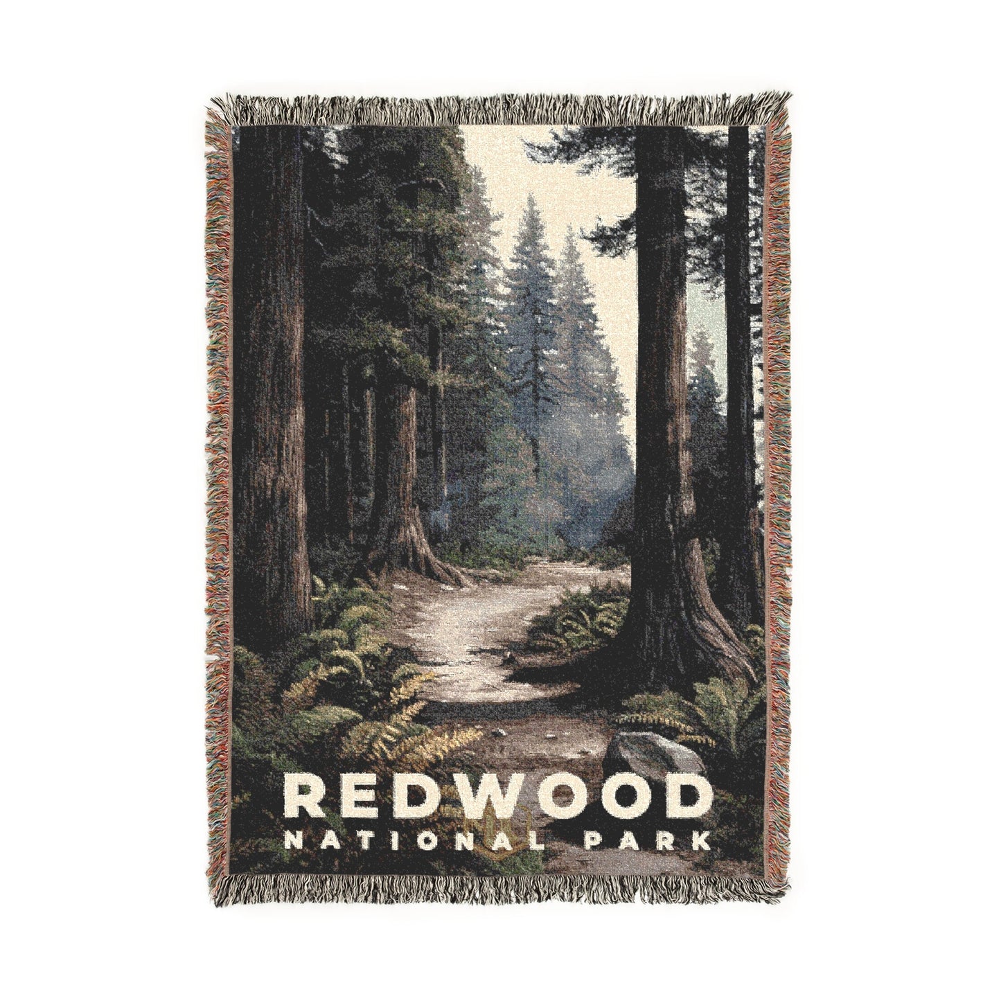 Redwood National Park Woven Blanket | S17