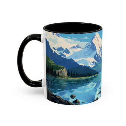 Glacier Bay National Park Mug | Accent Coffee Mug (11, 15oz)