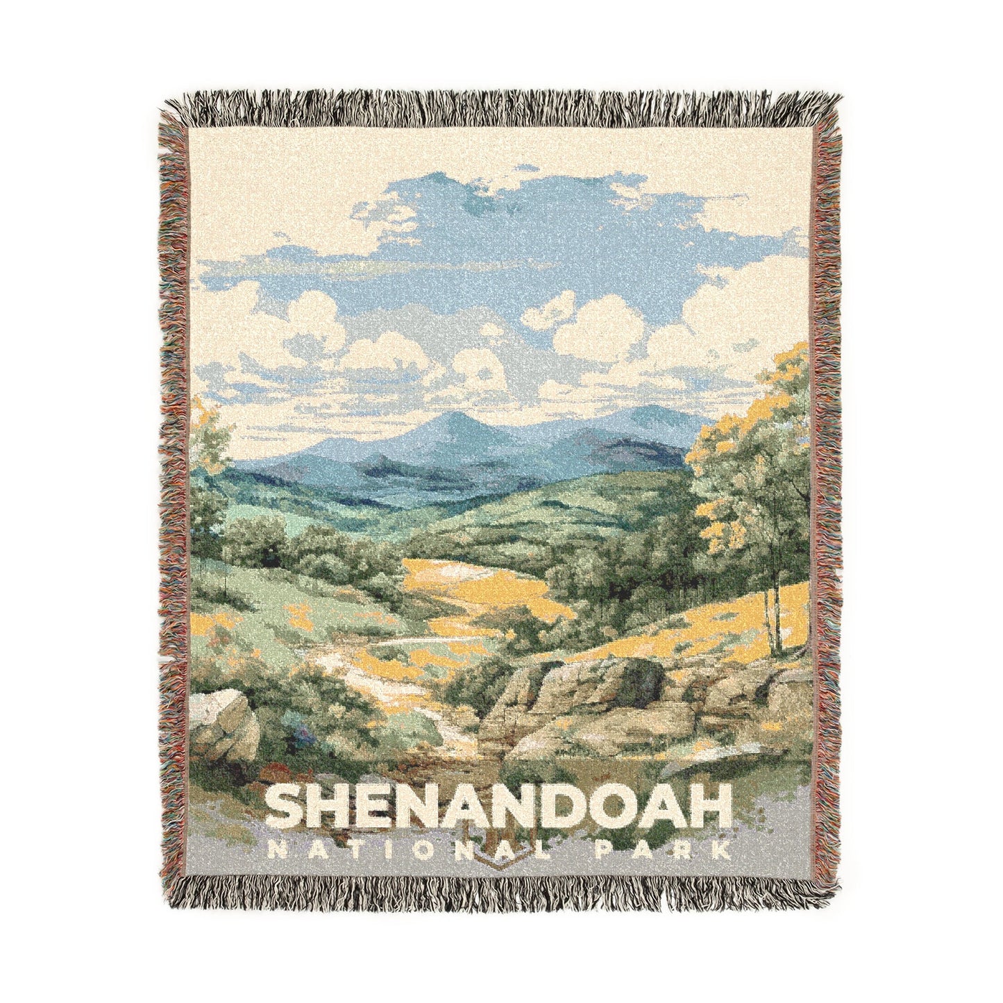 Shenandoah National Park Woven Blanket | S08