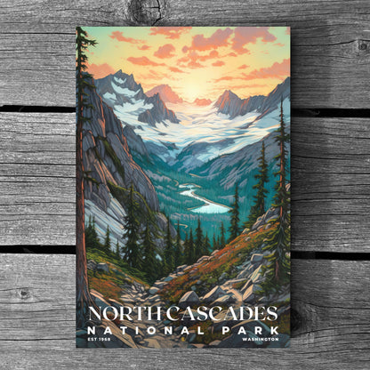 North Cascades National Park Poster | S02