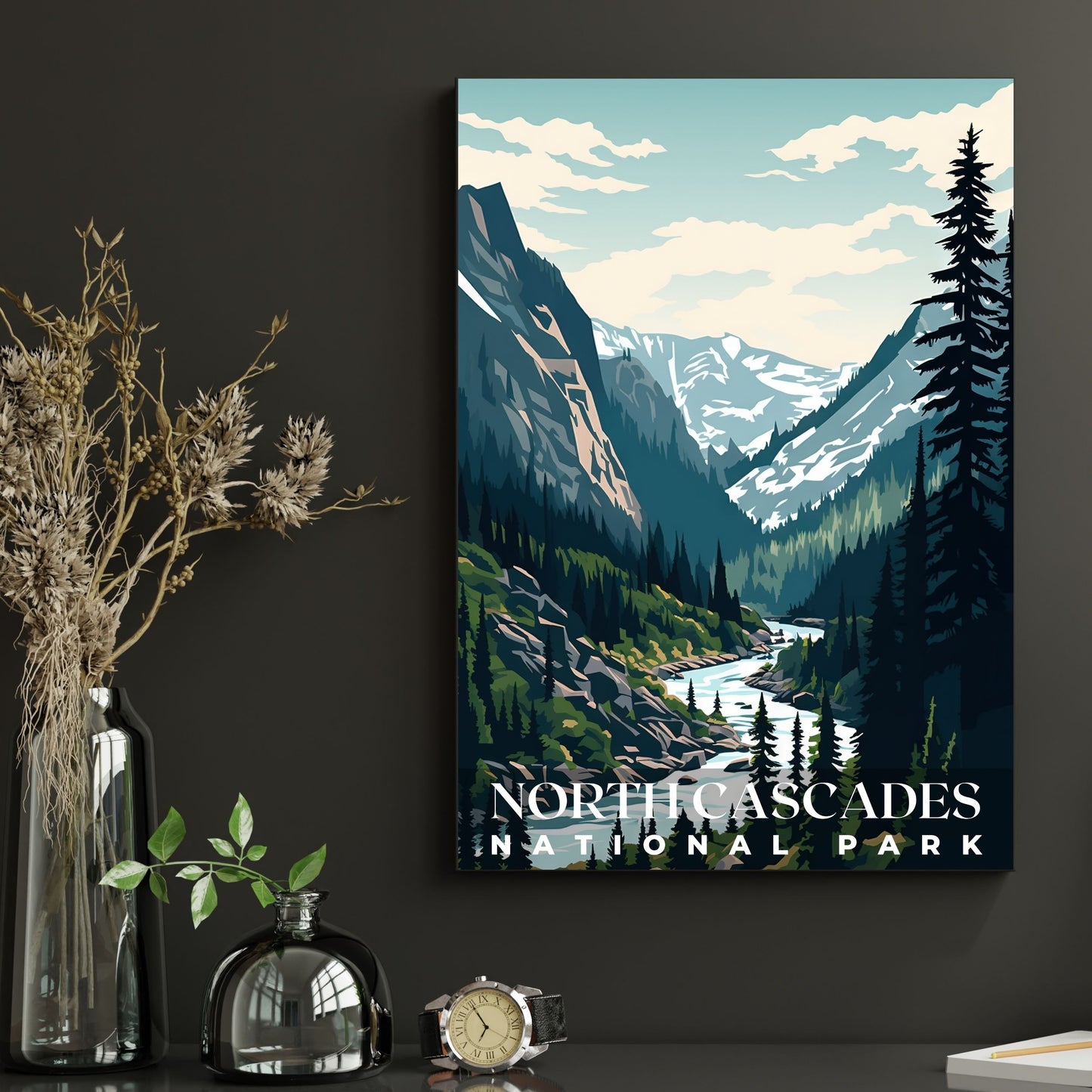 North Cascades National Park Poster | S01