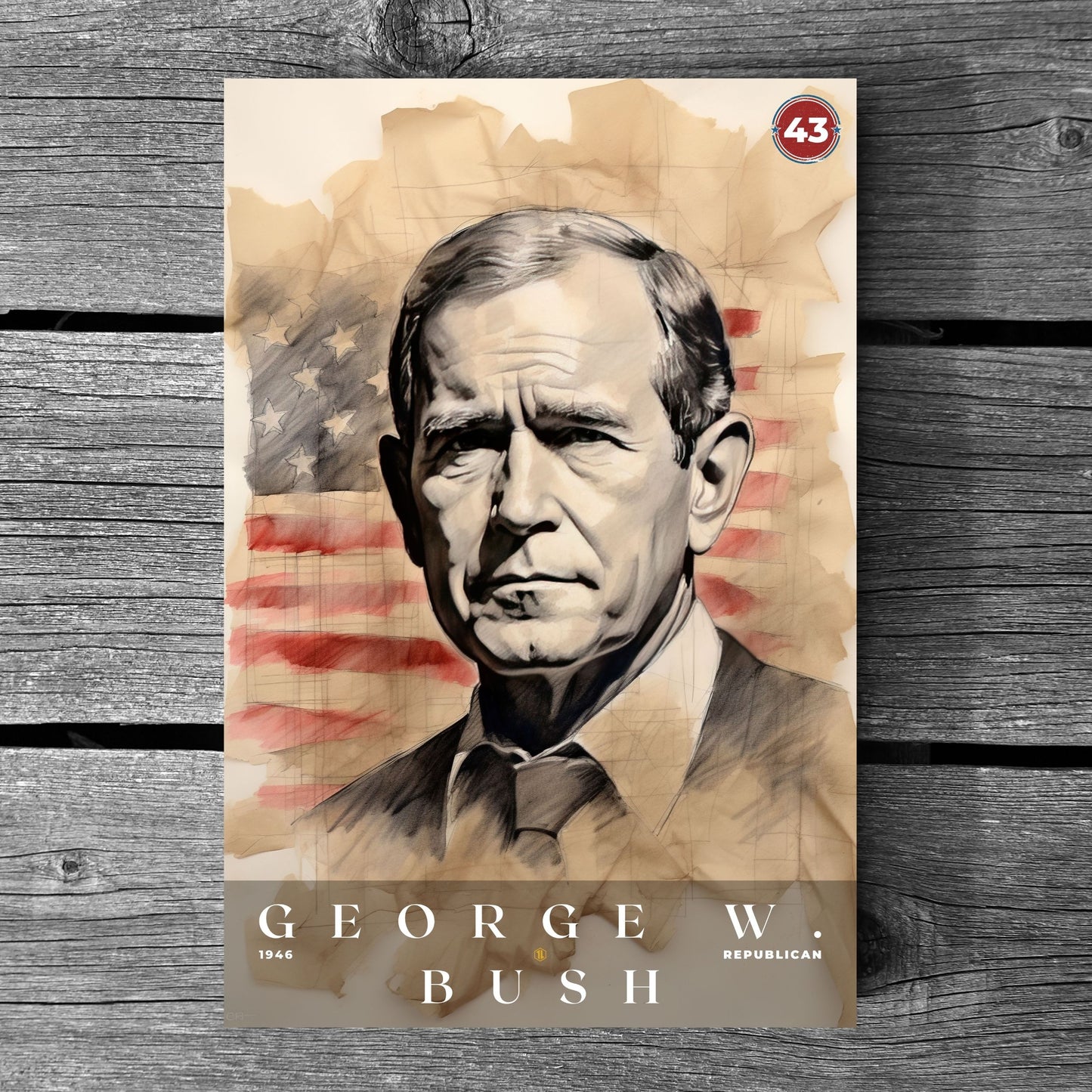 George W Bush Poster | S03