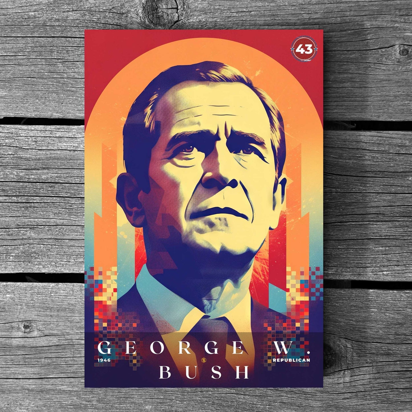 George W Bush Poster | S01