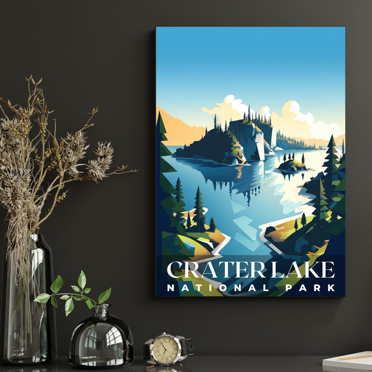 Crater Lake National Park Poster | S01