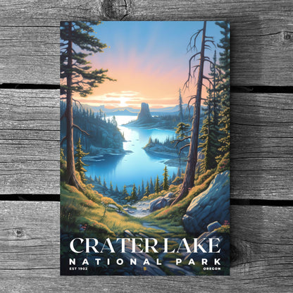 Crater Lake National Park Poster | S02