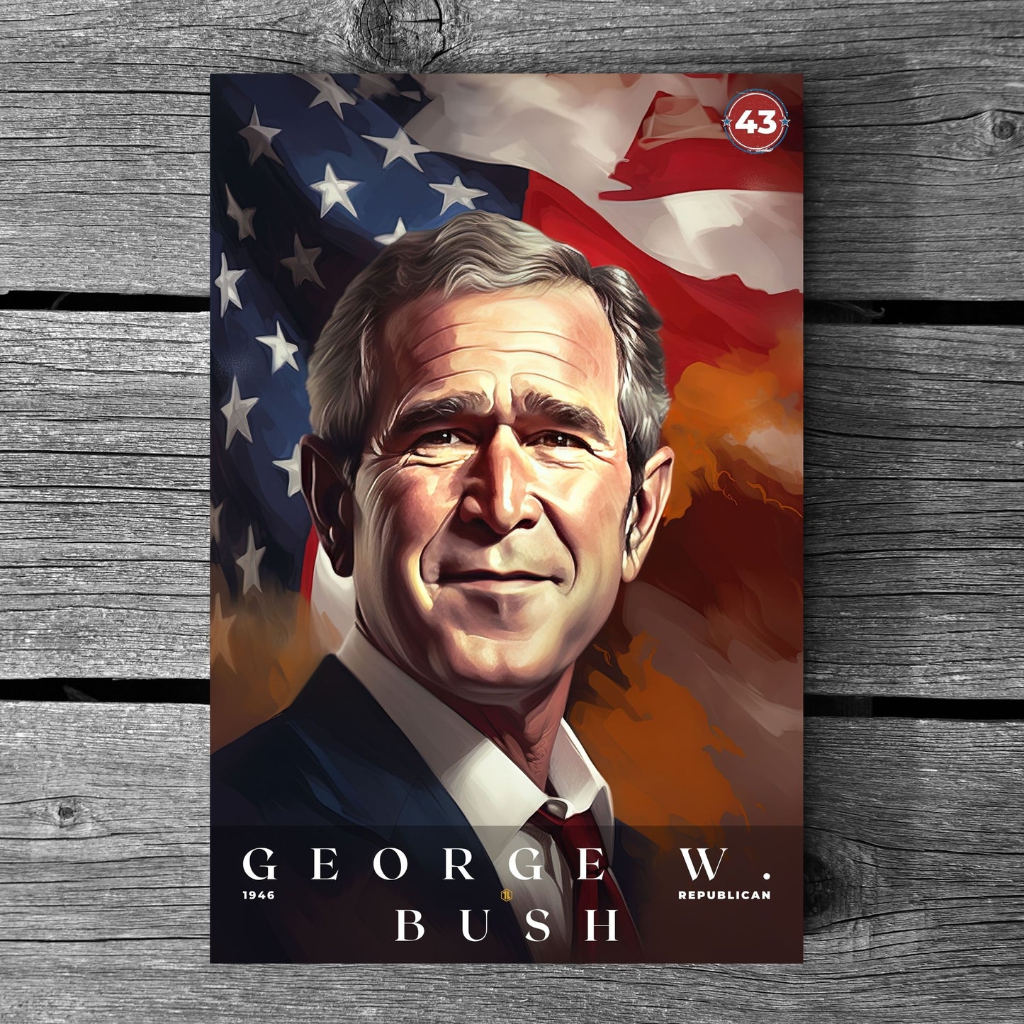 George W Bush Poster | S02