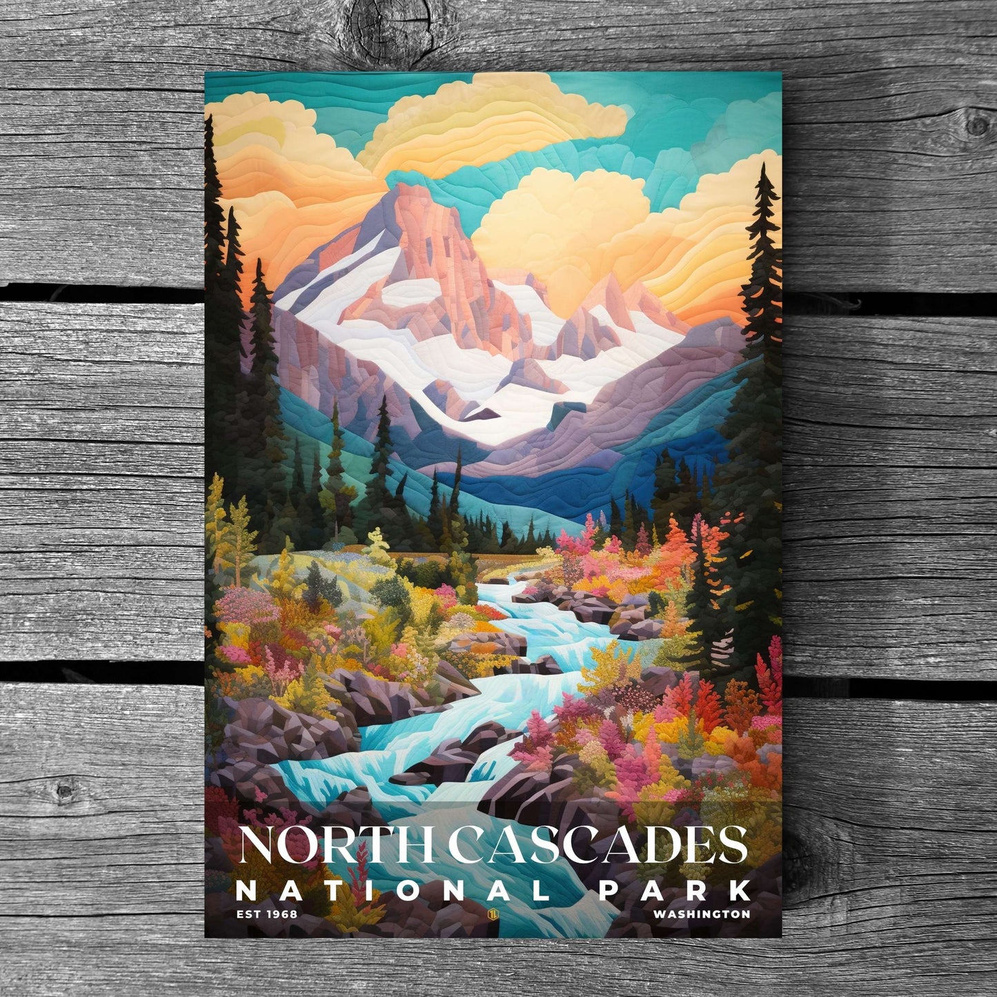 North Cascades National Park Poster | S09