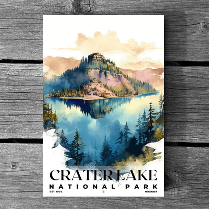 Crater Lake National Park Poster | S04