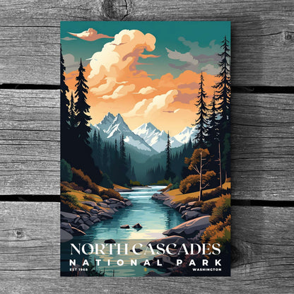 North Cascades National Park Poster | S05