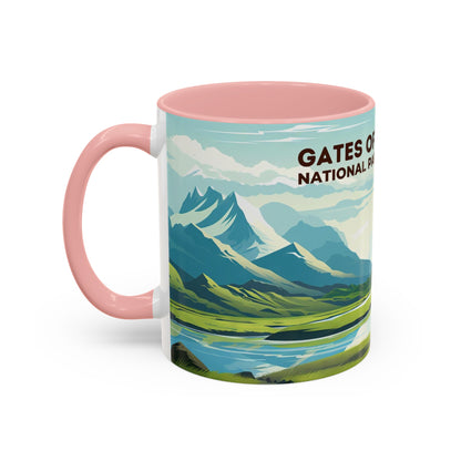 Gates of the Arctic National Park Mug | Accent Coffee Mug (11, 15oz)