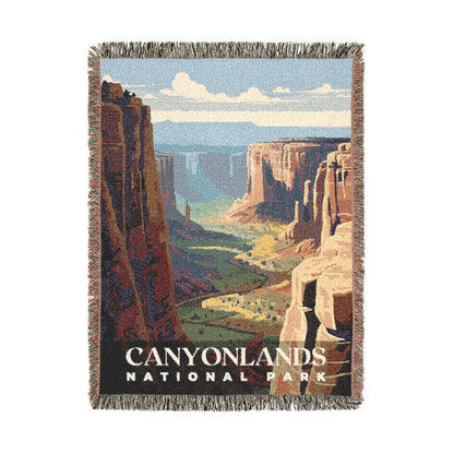 Canyonlands National Park Woven Blanket | S01