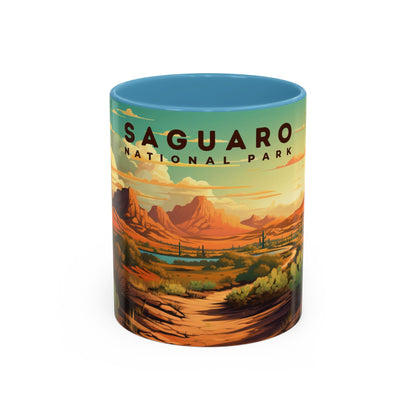 Saguaro National Park Mug | Accent Coffee Mug (11, 15oz)