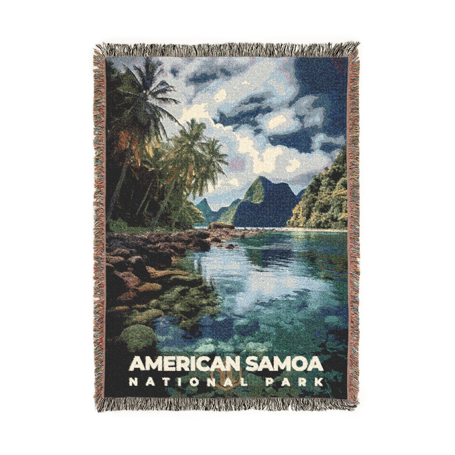 American Samoa National Park Woven Blanket | S10