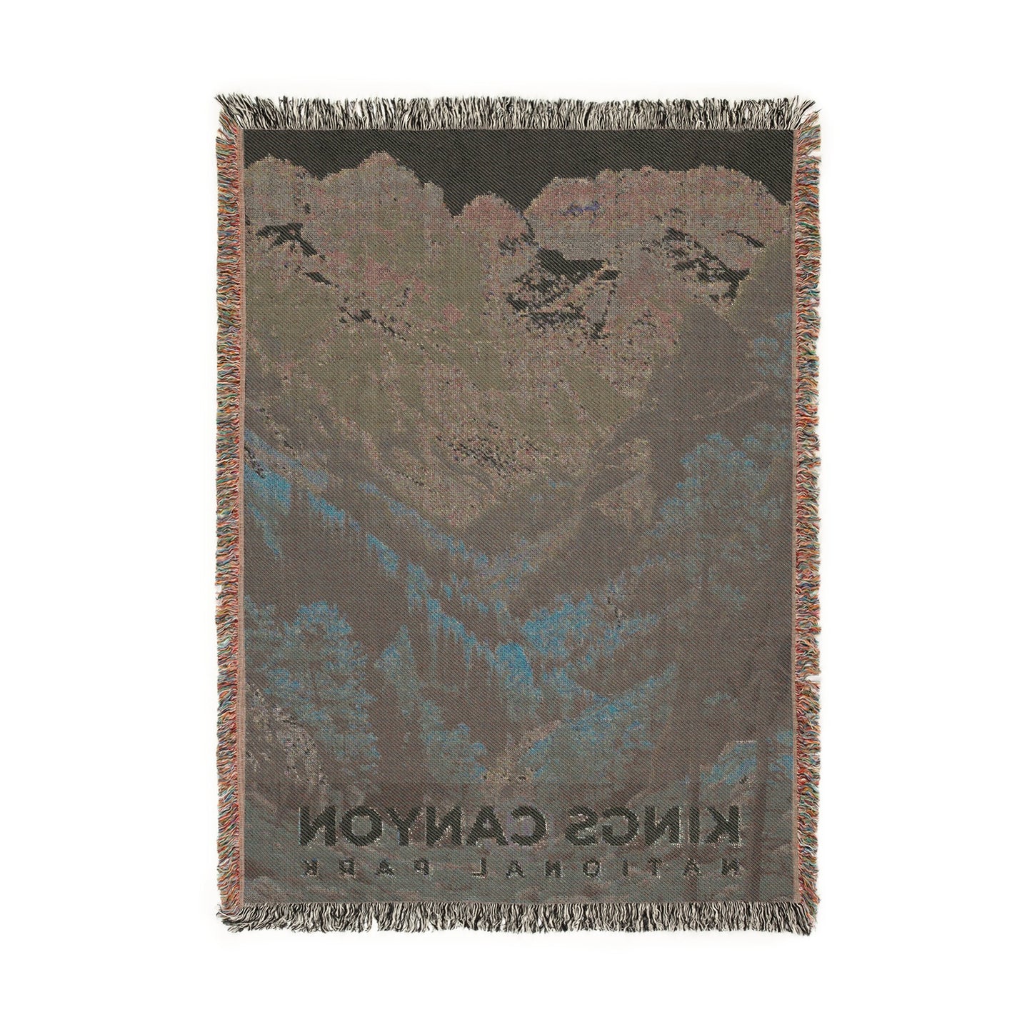Kings Canyon National Park Woven Blanket | S19