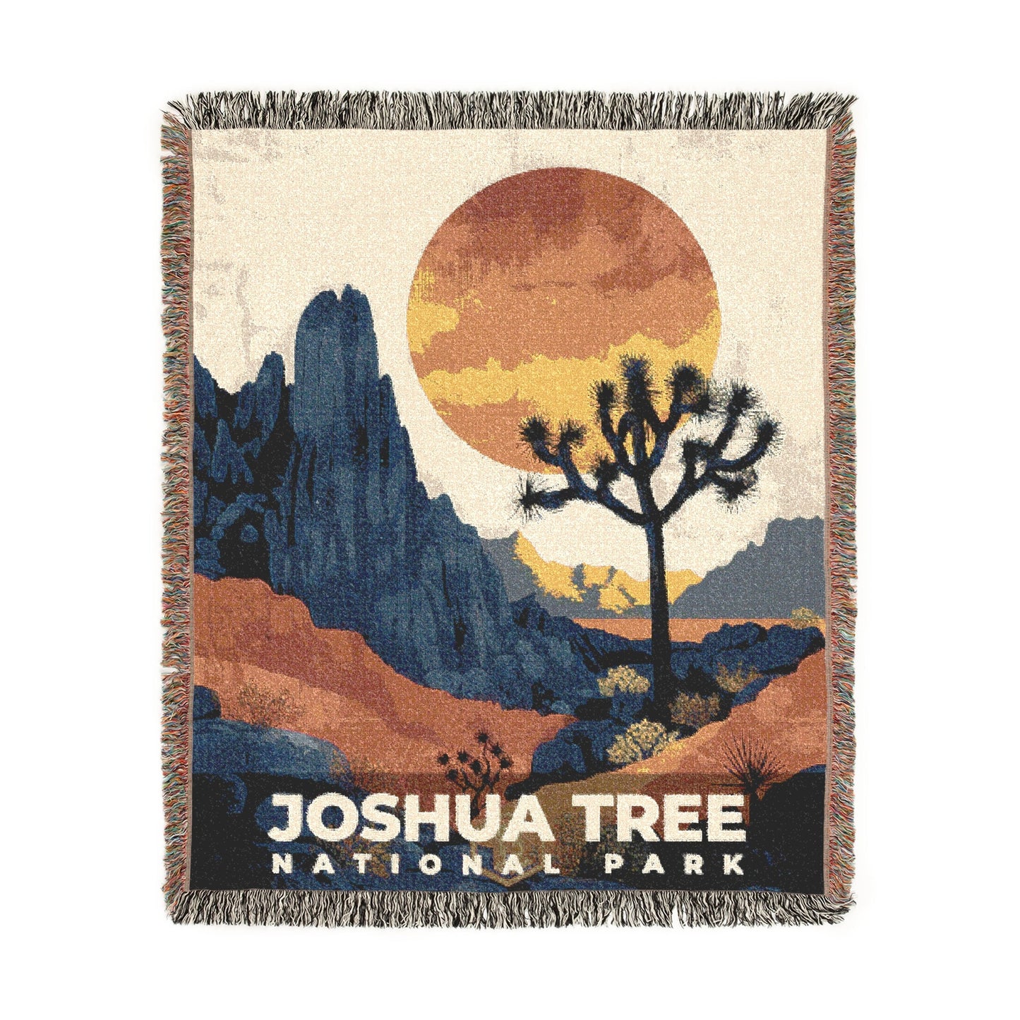 Joshua Tree National Park Woven Blanket | S20