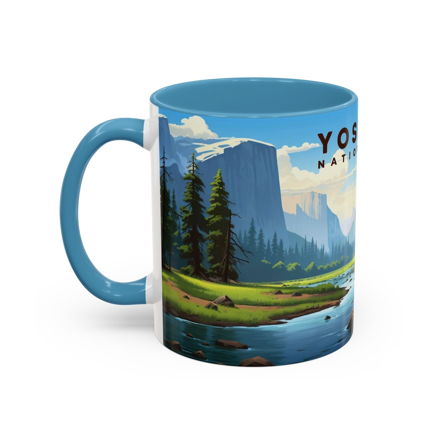 Yosemite National Park Mug | Accent Coffee Mug (11, 15oz)