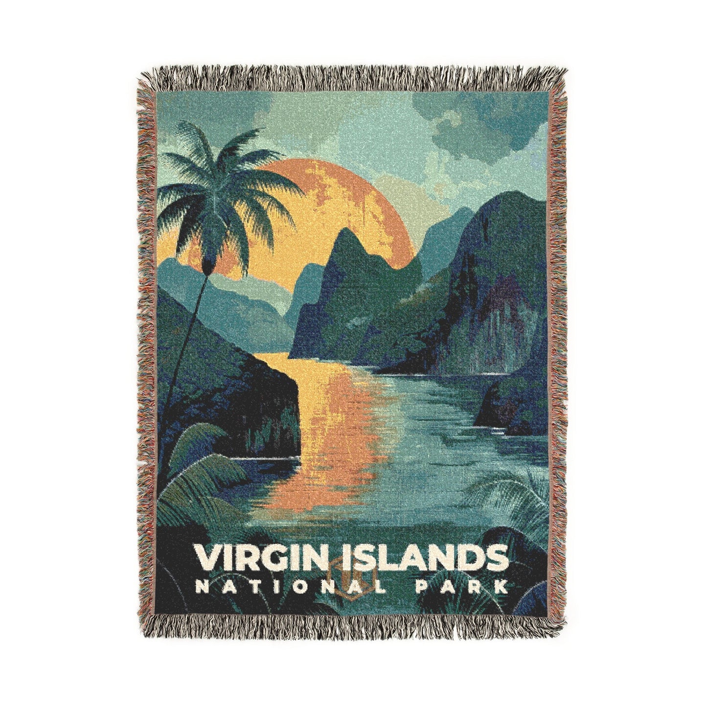 Virgin Islands National Park Woven Blanket | S20