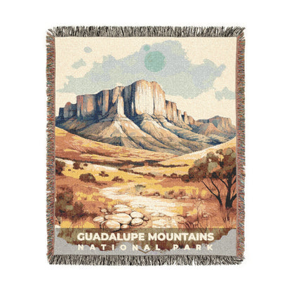Guadalupe Mountains National Park Woven Blanket | S08