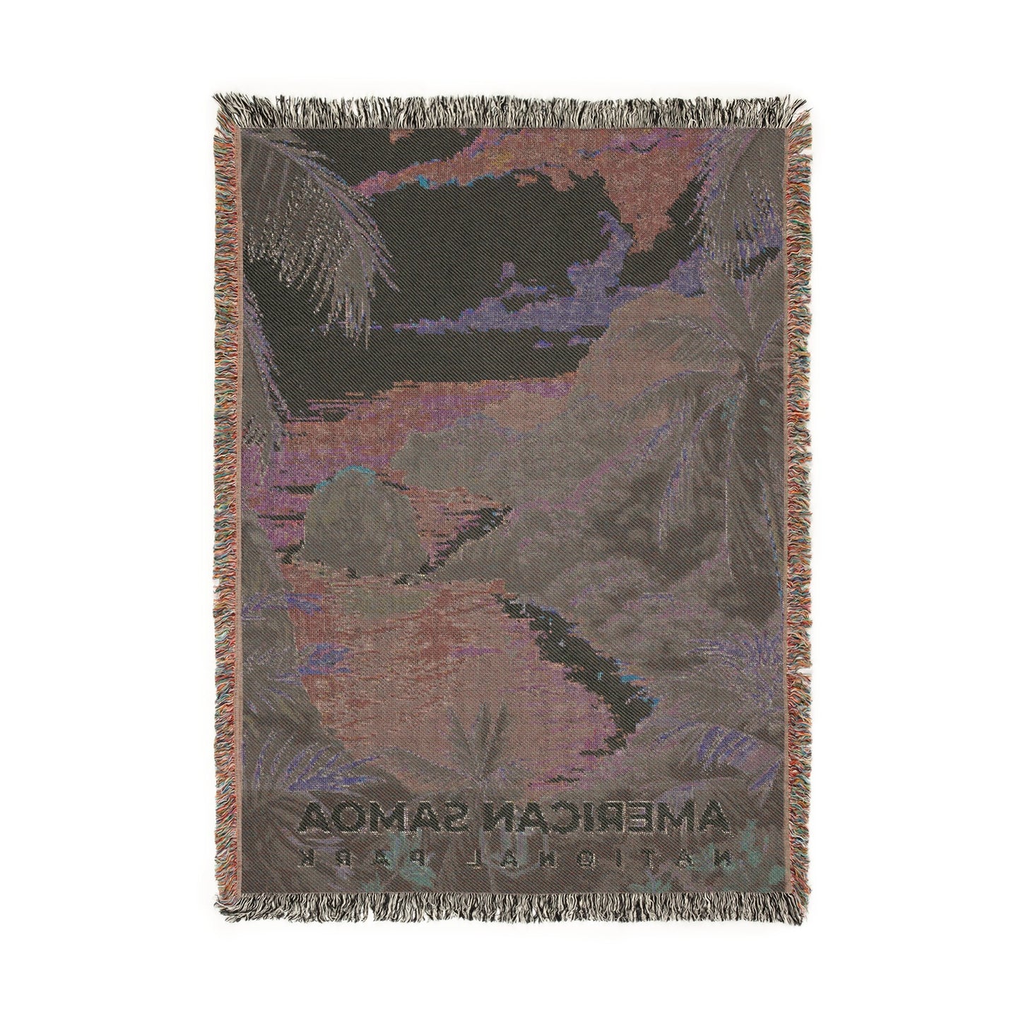 American Samoa National Park Woven Blanket | S11