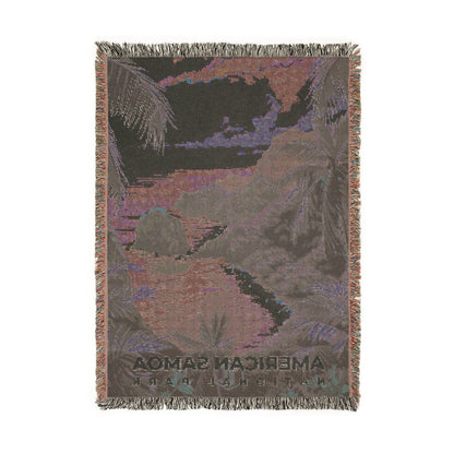 American Samoa National Park Woven Blanket | S11