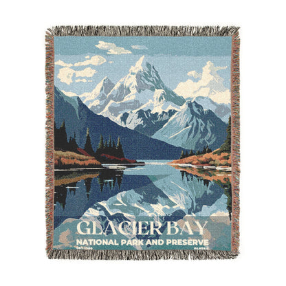 Glacier Bay National Park Woven Blanket | S03