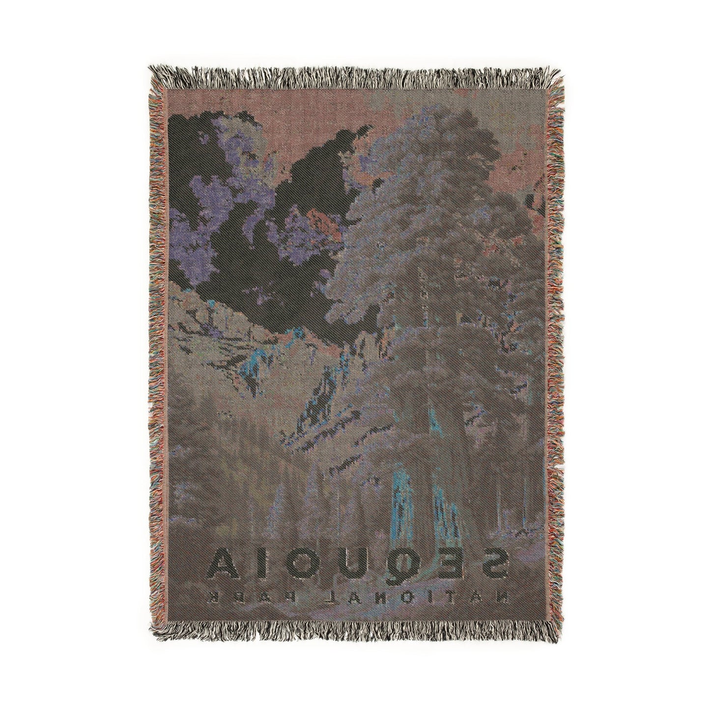 Sequoia National Park Woven Blanket | S11