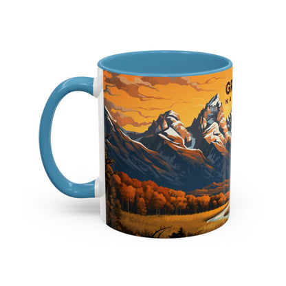 Grand Teton National Park Mug | Accent Coffee Mug (11, 15oz)