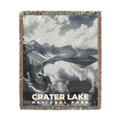 Crater Lake National Park Woven Blanket | S15