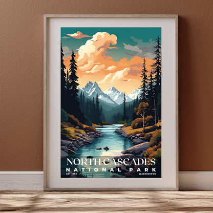 North Cascades National Park Poster | S05