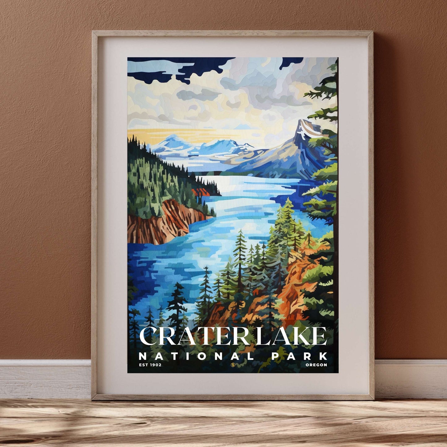 Crater Lake National Park Poster | S09