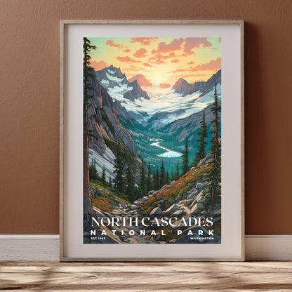 North Cascades National Park Poster | S02