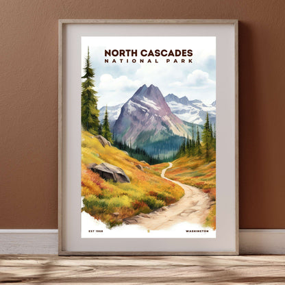 North Cascades National Park Poster | S08