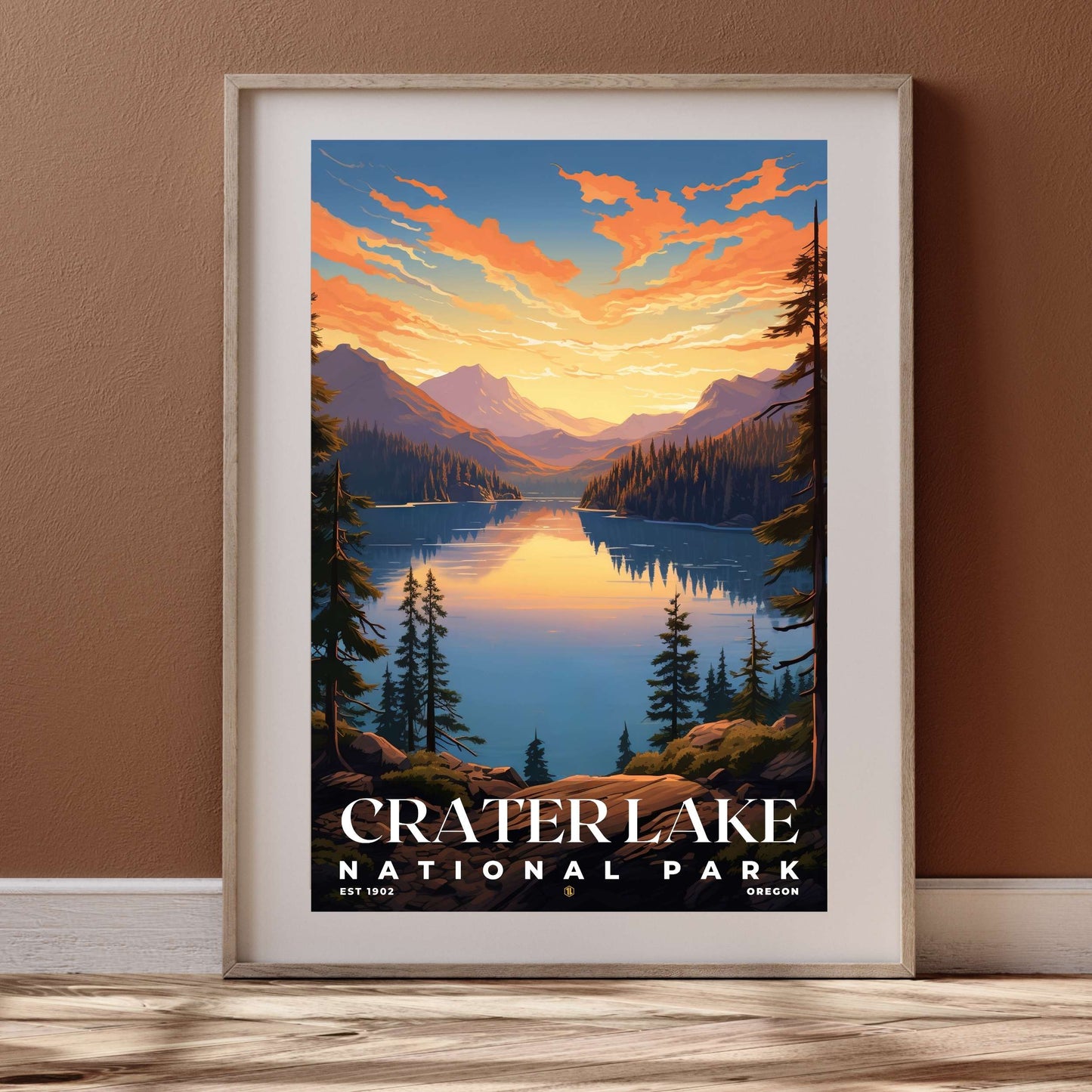 Crater Lake National Park Poster | S07